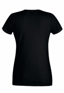 Cugga | T Shirt publicitaire pour femme Noir 2