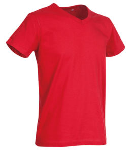 Cura | T Shirt publicitaire pour homme Rouge 2
