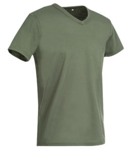 Cura | T Shirt publicitaire pour homme Vert Militaire 1