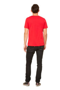 Dafy | T Shirt publicitaire pour homme Rouge 3