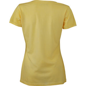 Dari | T Shirt publicitaire pour femme Jaune 2