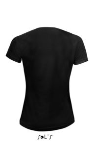 Deko | T Shirt publicitaire pour femme Noir 2