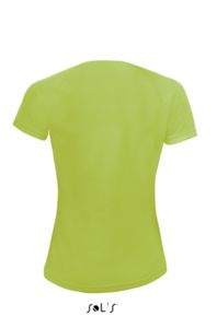 Deko | T Shirt publicitaire pour femme Vert pomme 2