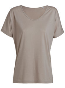 Designs Tencel | T Shirt publicitaire pour femme Brun 10