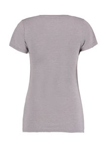Dewofi | T Shirt publicitaire pour femme Gris Clair