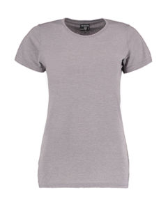 Dewofi | T Shirt publicitaire pour femme Gris Clair 1