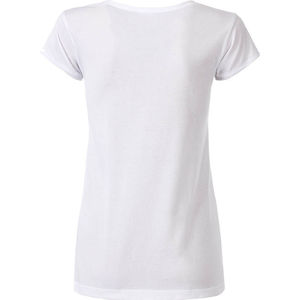 Duhe | T Shirt publicitaire pour femme Blanc 1