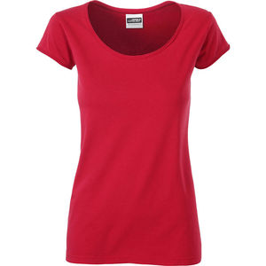 Duhe | T Shirt publicitaire pour femme Rouge