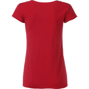 Duhe | T Shirt publicitaire pour femme Rouge 1