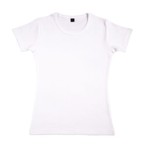 Favenni | T Shirt publicitaire pour femme Blanc 1