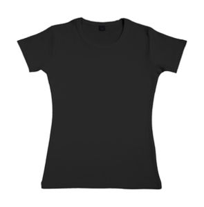Favenni | T Shirt publicitaire pour femme Noir 1