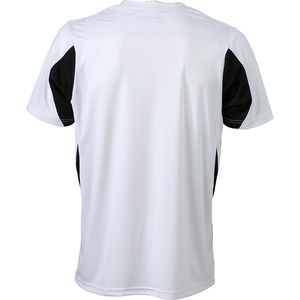 Faxi | T Shirt publicitaire pour homme Blanc Noir 2