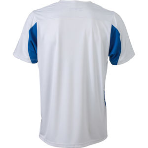 Faxi | T Shirt publicitaire pour homme Blanc Royal 2