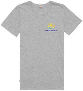 Femme Sarek | T Shirt publicitaire pour femme Gris 4