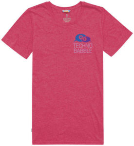 Femme Sarek | T Shirt publicitaire pour femme Rouge 4
