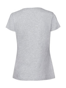 Fipame | T Shirt publicitaire pour femme Gris chiné