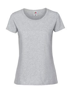 Fipame | T Shirt publicitaire pour femme Gris chiné 1