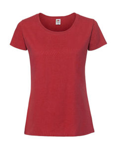 Fipame | T Shirt publicitaire pour femme Rouge 1