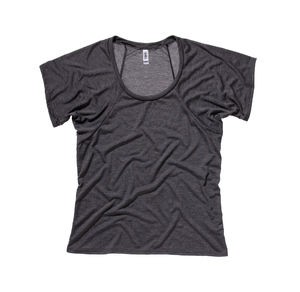 Flowy Raglan | T Shirt publicitaire pour femme Gris 3