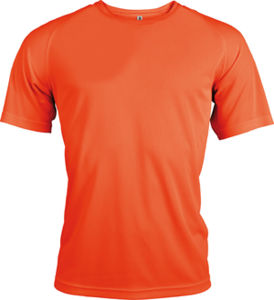 Foosi | T Shirt publicitaire pour homme Orange Fluo