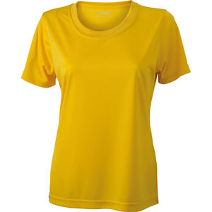 Fuffi | T Shirt publicitaire pour femme Jaune