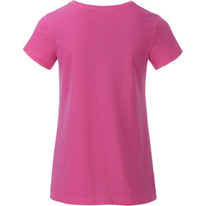 Fylla | T Shirt publicitaire pour enfant Rose Vif