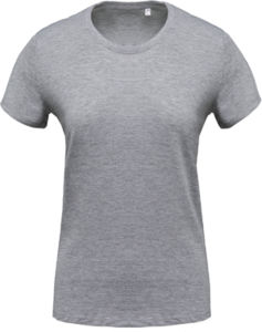 Goboo | T Shirt publicitaire pour femme Gris Oxford 1