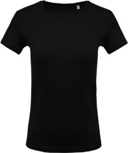 Goboo | T Shirt publicitaire pour femme Noir 1