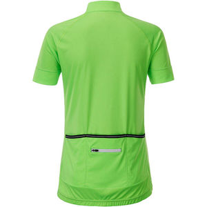 Gyffu | T Shirt publicitaire pour femme Vert vif Blanc 1