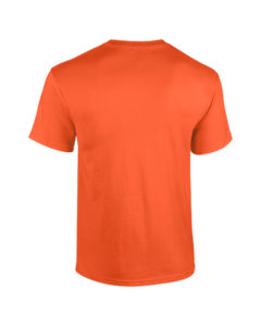 Heavy | T Shirt publicitaire pour homme Orange 4