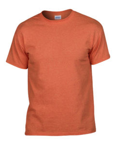 Heavy | T Shirt publicitaire pour homme Orange Vif 3