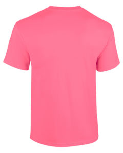 Heavy | T Shirt publicitaire pour homme Rose 3