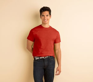 Heavy | T Shirt publicitaire pour homme Rouge 1