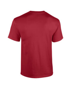 Heavy | T Shirt publicitaire pour homme Rouge Cardinal 5