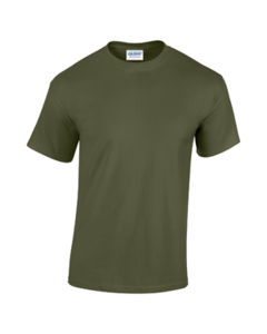Heavy | T Shirt publicitaire pour homme Vert Militaire 3