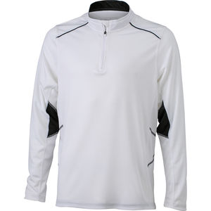 Hinne | T Shirt publicitaire pour homme Blanc Noir