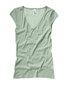 Hino | T Shirt publicitaire pour femme Vert Lime 1