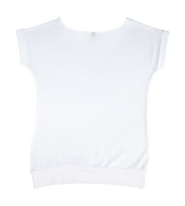 Iafojo | T Shirt publicitaire pour femme Blanc