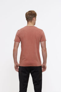 Imagines Vintage | T Shirt publicitaire pour homme Saumon 4
