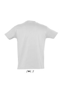 Imperial | T Shirt publicitaire pour homme Blanc Chiné 2