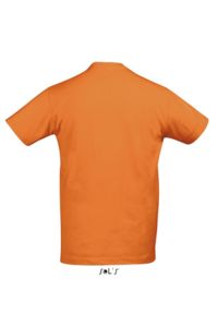 Imperial | T Shirt publicitaire pour homme Orange 2
