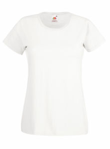 Jecoo | T Shirt publicitaire pour femme Blanc 1