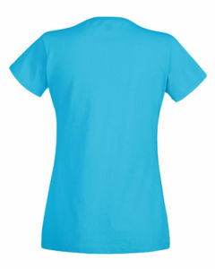 Jecoo | T Shirt publicitaire pour femme Bleu azur 2