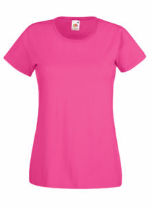 Jecoo | T Shirt publicitaire pour femme Fuchsia 2