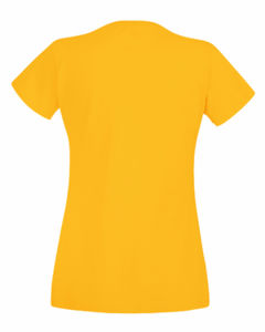 Jecoo | T Shirt publicitaire pour femme Jaune Tournesol 2