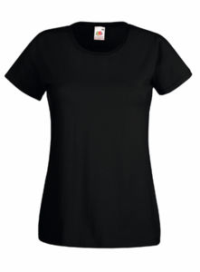 Jecoo | T Shirt publicitaire pour femme Noir 1