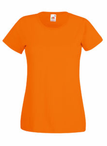 Jecoo | T Shirt publicitaire pour femme Orange 1