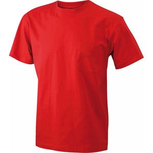 Jene | T Shirt publicitaire pour homme Rouge