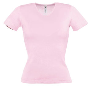 Jonnoo | T Shirt publicitaire pour femme Rose Soft 1