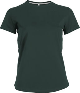Joosu | T Shirt publicitaire pour femme Vert forêt
